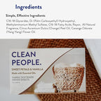 The Clean People Fabric Softener Sheets - Dryer Sheets - Softens & Removes Static Cling - Vegan Laundry Softener, Essential Oils - Sweet Petals & Vanilla 240 Pack