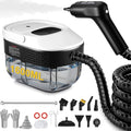 2500W Portable Handheld Steam Cleaner,54oz Large Capacity,3-Level Adjustable Handle,15s Fast Heating Steamer for Cleaning with 20 Pcs Accessories,Plug-and-Play Steam Cleaner for Home,Car,Kitchen,More
