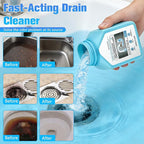 Drain Clog Remover Powerful, Sink Drain Hair Clog Remover Cleaner, Strong DrainCleaner for Kitchen, Shower Pipes and Drains