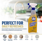 Bar Keepers Friend Soft Cleanser (13 oz) and MORE Spray + Foam (25.4 oz) Multipurpose Cleaner Bundle, Stain & Rust Remover for Multi Surface Bathroom, Kitchen & Outdoor Cleaning