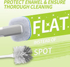 Toilet Bowl Cleaner Wand Refills Compatible with CLOROX, 21 Count Disposable Toilet Brush Refills, Replacement Heads for Toilet Cleaning System