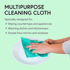 Swedish Wholesale Dishcloths Reusable 8" x 7" Sponge Cloths, Bulk 10 Pack of High Absorbent Cellulose Dish & Kitchen Cleaning Hand Towels, Wring to Dry & Machine Wash, Odor Resistant, Orange
