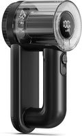 Rechargeable Fabric Shaver, 2-in-1 Lint Remover for Clothing, Furniture, Sweater with 6-Blade, 200ml Container, LED Display, 2000mAh USB-C, 3-Speed Lint Shaver Eliminates Fuzz & Pilling