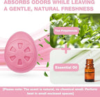 Air Jungles Shoe Deodorizer Balls 12 Ct, Honey Peach Scent, Odor Remover Balls for Sneakers, Gym Bags, Lockers, Closets, Hampers, and Drawers, Essential Oil Provides Natural Freshness