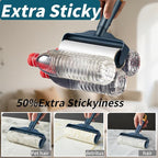 Large Lint Roller Refills for Pet Hair 6.3 Inch 360 Sheets Extra Sticky Fluff Roller Supplement for Cat and Dog Hair Removal Clothes Carpet Couch Floor Remove dust