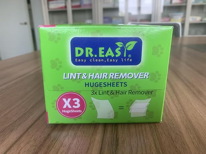 r.Easy LINT & HAIR REMOVER Pet HUGESHEETS with 3X Dryer Sheets, Rose Dream, 200 Count,PLANT&MINERAL-BASED FORMULA