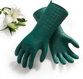 Vgo... Household Cleaning Gloves,Double-layer,Lined Dishwashing Gloves,Long Sleeves for Kitchen,Bathroom Cleaning(TP1117)