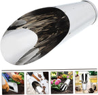 Stainless Steel Soil Scoop Lightweight Garden Bucket Shovel Ergonomic Planting and Weeding Tool for Flowers and Vegetables