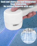 Lint Remover,Fabric Shaver for Clothes,Electric Lint Shaver Rechargeable Long-Lasting Battery,Portable Clothes Shaver Pill Remover,Large Shaving Area 2 Speeds Effortlessly Cut Fuzz Ball Pilling