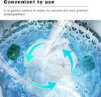 Washing Machine Laundry Ball Reusable Fabric Softener Dispense Ball for Washing Sponge Cleaning Tool Household Substitute (Green)