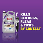 Ortho Home Defense Max Bed Bug, Flea and Tick Killer with Comfort Wand, Bed Bug Spray, Kills Bed Bug Eggs, Fleas and Ticks, 1 gal.