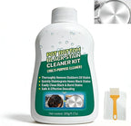 Pot Bottom Black Stain Cleaner Kit, Multi-purpose Oil Stain Remover, Pot and Pan Bottom Cleaning Paste,Powerful Kitchenware Cleaner, Cooktop Pot Cleaner Effortless for Burned Cookware (260g) (1)