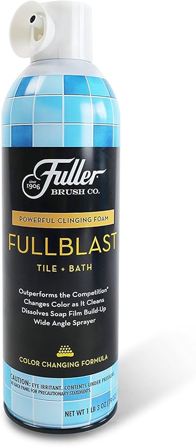 Fuller Brush FULLBLAST Tile & Bath Foam Bathroom Cleaner Spray