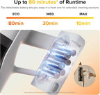 roborock H60 Pro Cordless Stick Vacuum Cleaner, 170AW Suction Power, 80-Min Runtime, 90° Bendable Tube, Dust-Detecting LED, Anti-Tangle Vacuum Cleaner for Home, Carpets, Hard Floors & Pet Hair