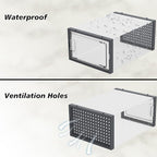 HOMIDEC Shoe Storage, 12 Pack Shoe Organizer for Closet, Shoe Boxes Clear Plastic Stackable Shoe Containers with Lids for Size 10