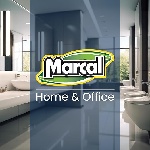 Marcal® White Roll Towels (H1800W) - 7.875” x 800’, 100% Recycled, White, (6 Rolls/Case, 4,800’/Case) Sustainable. Reliable. Affordable. Paper Towels, Perfect for Home & Office, Away-from-Home Product