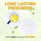 Knixmax Versatile Deodorizer Balls for Shoes Gym Bags Home Freshener for Closets Lockers Odor Eater Eliminate Unpleasant Scent Fresh Linen Pickleball