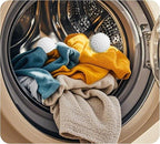 6PCS 2.3 Inch Laundry Dryer Balls, Reusable Drying Balls for Clothes and Fabric Softening (White)