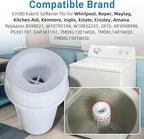 63580 Washer Fabric Softener Dispenser Fits for Whirlpool Roper Maytag Kitchen Aid Kenmore Amana 8598021 Softener Dispenser Replaces W10795104 W10832235 2810 AP3048948 PS381197 EAP381197