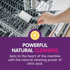 Vamoosh 6-in-1 Dishwasher Cleaner | Natural Citric Acid Cleaning Formula | Limescale Removal | Grease Elimination | Eco-Friendly | Made in the UK | 50g (Pack of 15)