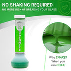 KLEAR Kryptonite Multipurpose Glass Cleaner |Powerful Cleaning 5-1 Combo | Glass Friendly & Alcohol-Free Glass Cleaner| Coat, Relax, Rinse| 9 oz (Pack of 1)