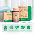 CLEARALIF All In One Laundry Kit. 80 Unscented Laundry Sheets, 7 oz Lavender Scent Booster, 80 Color Absorber Sheets