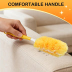 SetSail 30 Count Duster Refills for Swiffer Duster with 1 Handle Dusters for Cleaning Disposable Duster Refill Multi Surface 360 Duster Cleaner Kit for Ceiling Fan, Blind, Furniture