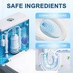 Automatic Toilet Bowl Cleaner Tablets 60 Pack Blue Tank Cleaner