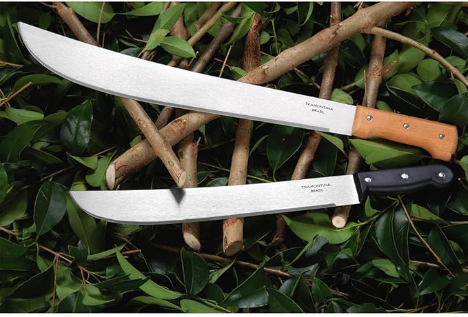 Tramontina Machete, Carbon Steel, Polypropylene Handle