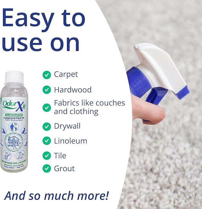 Concentrated Pet Urine Odor Eliminator, Ideal for Cat, Dog Poo and Urine Smell, Versatile & Natural Odor Neutralizer for Home and Outdoor Use, Deodorizer & Absorber, Concentrate, 4oz