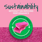 Scotch-Brite Gentle Clean Delicate Scrub Sponges, For Washing Dishes and Cleaning Kitchen, 3 Scrub Sponges