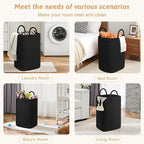 Artfeel Laundry Basket,Woven Cotton Rope Laundry Hamper,100L Versatile Storage for Dirty Clothes,Baby Toys,and Blankets in Bathroom, Nursery,and Living Room