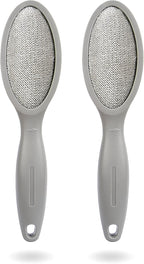 Lint Brush Pet Hair Remover for Clothes, Couches - 2 Pack, Dual Side, Gray