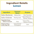 Meliora Cleaning Products Laundry Powder Detergent (128 HE Loads), Lemon
