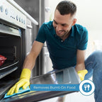 Astonish Specialist Oven & Grill Cleaner & Sponge, 250g – Powerful Degreasing Paste with Orange Oil, Restores Shine Without Harsh Chemicals – For Ovens, Grills, Racks & Toughened Glass