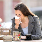 Geyee 50 Packs Facial Tissue Travel Packs Disposable Pocket Tissues for Wedding Guest Travel School Purse Home Supplies, 500 Sheets 3 Ply(Retro Flower)