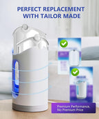 33 Pack Refill Cartridges, 2025 Upgraded High-Stick Refills, Compatible with Indoor Light M364 & Max, Easy to Replace