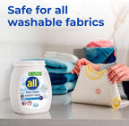 all Unit Dose Laundry Detergent, Mighty Pacs, Free Clear, 80 Count