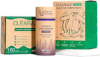 CLEARALIF All In One Laundry Kit. 80 Unscented Laundry Sheets, 7 oz Lavender Scent Booster, 80 Color Absorber Sheets