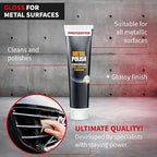 Menzerna Metal Polish Universal Polishing Cream (Cleans and Polishes Stainless Steel, Aluminium, Chrome, Brass, Copper, Silver and Plastics)