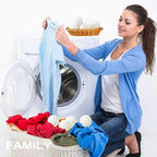 Wool Dryer Balls 6-Pack L - Natural Reusable Laundry Fabric Softener, Reduces Wrinkles & Drying Time, Hypoallergenic, Leaves Fabrics Naturally Soft and Fluffy