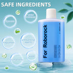 1000 ml Floor Cleaning Solution for Roborock Qrevo / QV 35A / QV 35S / Saros 10 / Saros 10R / Saros Z70 / S8 / S7 / Q10 / Q8 / Q7 / Q5 Pro / F25 Series Vacuum Robot, Vacuum Cleaner Detergent Refill