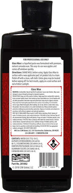 E.J. Wheaton Glass Wax, Polishes and Protects Windows, Mirrors and Metal Surfaces, Dries Chalk White, Easy to Apply and to Remove, Made in USA
