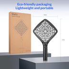 Mafiti Bug Zapper 3000V Mini Electric Fly Swatter with LED Light,Bug Zapper Indoor with Safety Grid for Home,Kitchen&Outdoor Camping-AA Battery Powered (not incl.)