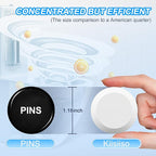 KIISIISO Toilet Bowl Cleaner Tablets 80 PACK, Automatic Bleach Toilet Tank Cleaners, Bathroom Long-Lasting Freshness, Slow-Releasing Powerful Deodorizing & Descaling