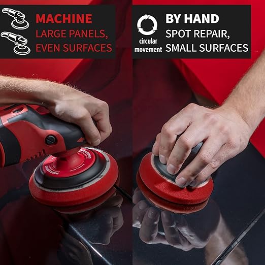 menzerna "Heavy Cut Compound 1000" I Abrasive Polishing Compound for Deep Scratches, Sanding Marks, Swirls & Holograms I Buffing and Polishing Compound for Scratch Repair I Silicone Free I 8 fl oz.