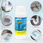 3PCS 2026 New Multi-functional Wild Tornado Pipe Dredge,Powerful Sink Cleaner Powder Fast Foaming for Kitchen Toilet Pipeline Quick Cleaning Tool