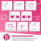 Foaming Drain Cleaner, Sink Cleaner and Deodorizer, Drain Clog Remover for Kitchen Sinks, Tubs, Shower Drains (2 Pcs)