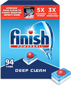 Finish - All in 1 - Dishwasher Detergent - Powerball - Dishwashing Tablets - Dish Tabs - Fresh Scent, 94 Count (Pack of 1) - Packaging May Vary