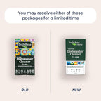 Truly Free Natural Dishwasher Cleaner - Dish Washer Machine Descaler, Fights Grease & Limescale, Hard Water Stain Remover, Smell Eliminator for Clean Dishwashers - Lemon Fresh Scent, 4 oz (Pack of 1)